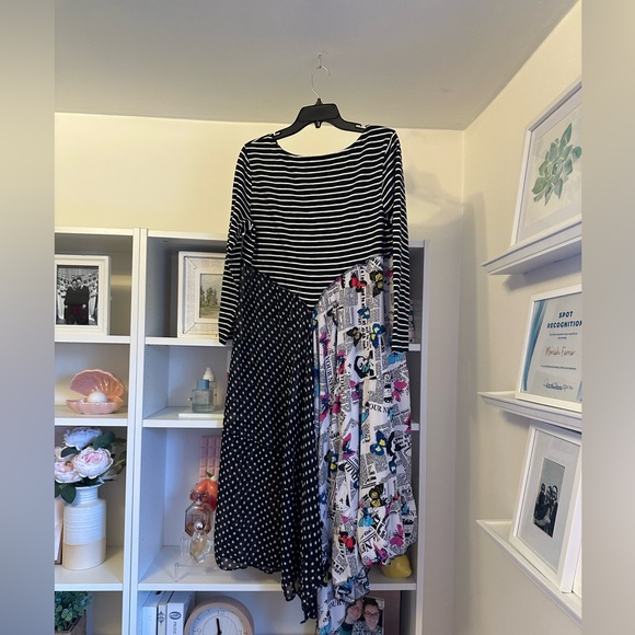 Custom patchwork dress - Picture 4 of 5